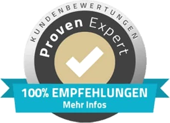 ProvenExpert 100 % Empfehlungen